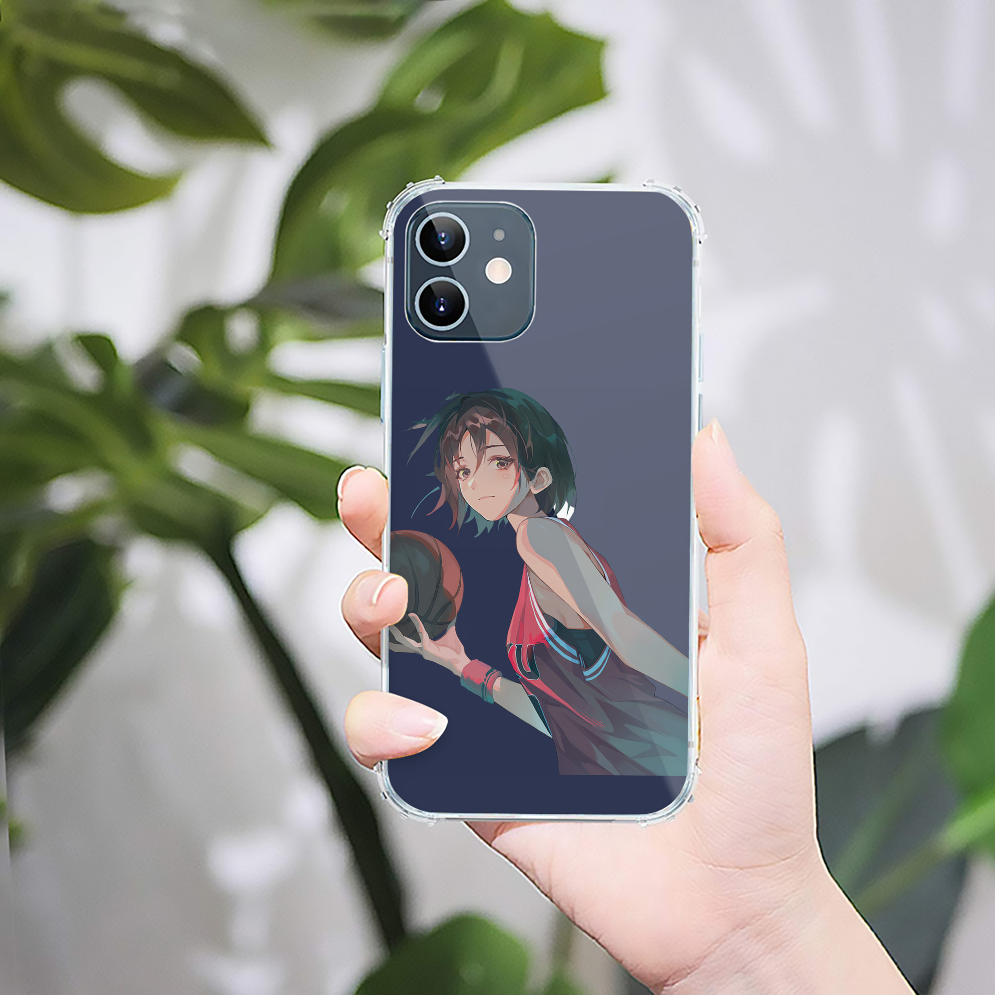（画像用） SLAM DUNK／スラムダンク 【iPhone 12シリーズ対応】透明スマホケース（クリアソフトケース）